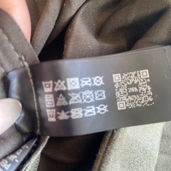 Zara XL Pleated Faux Suede Skirt - Picture 12 of 14